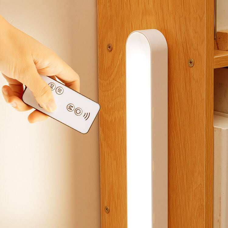 Lampe de table LED rechargeable par USB avec télécommande magnétique moderne 