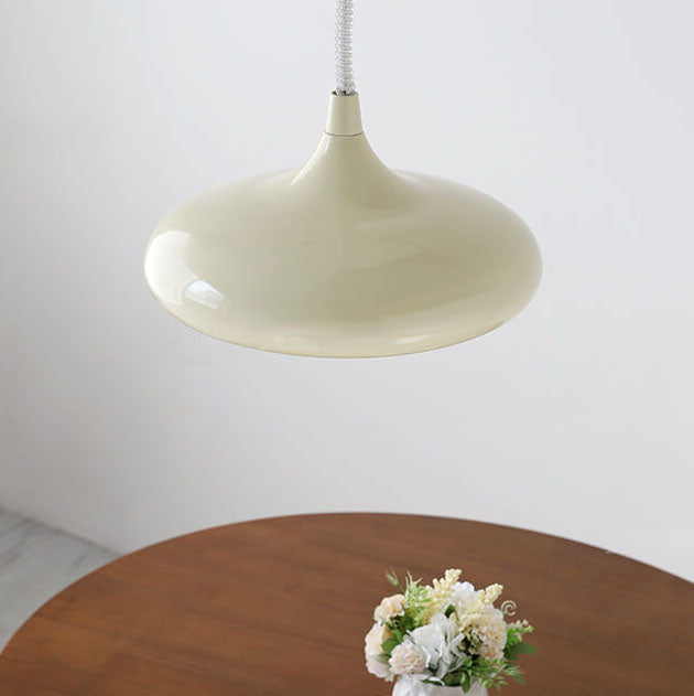 Moderner minimalistischer reiner weißer, höhenverstellbarer Eisen-Acryl-3-Licht-Kronleuchter 