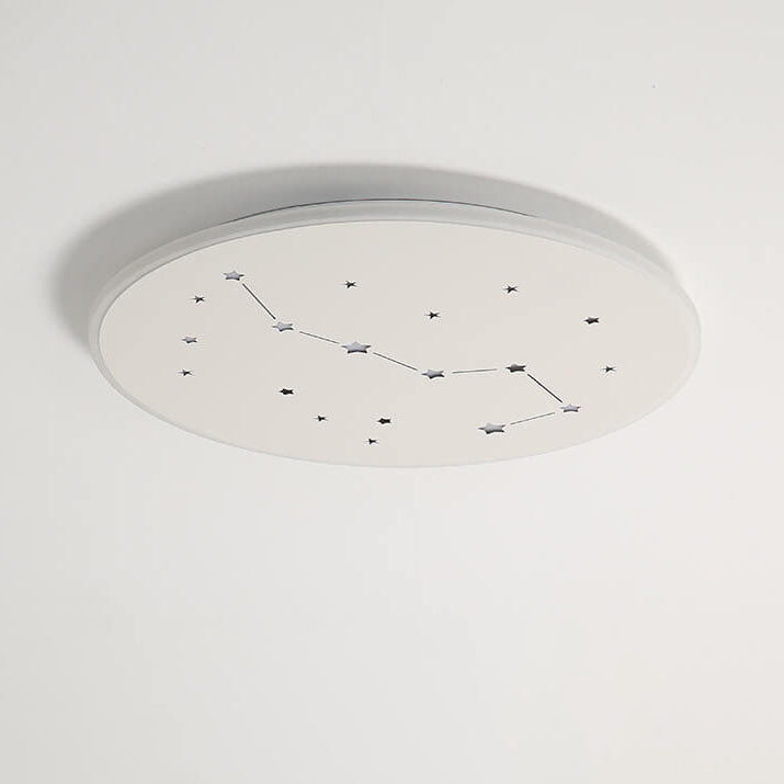 Modern Creative Dipper Round LED Flush Mount Ceiling Light