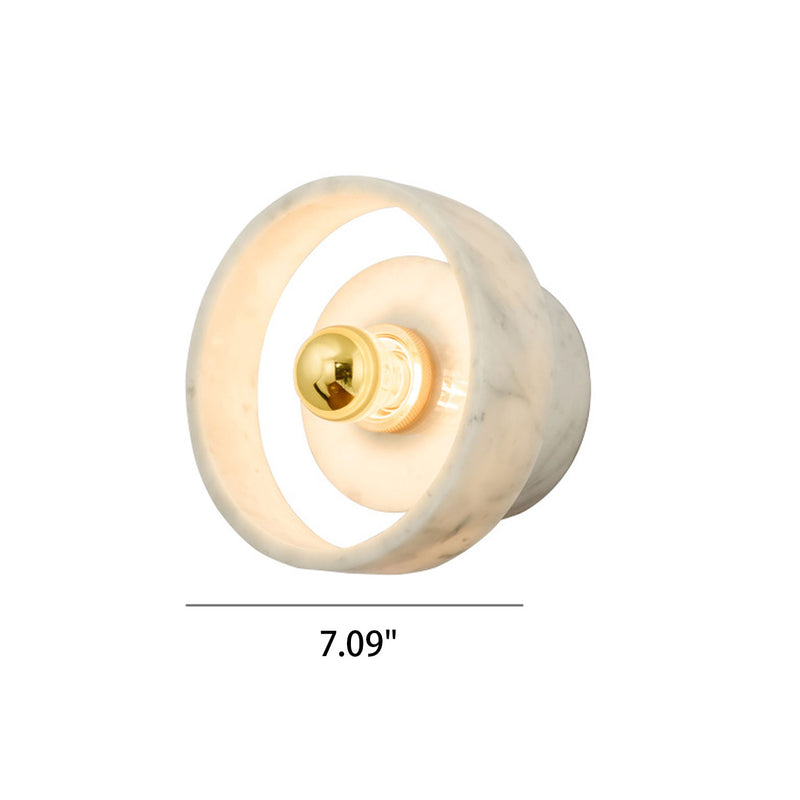 Nordic Light Luxury Marble 1-Light Wall Sconce Lamp