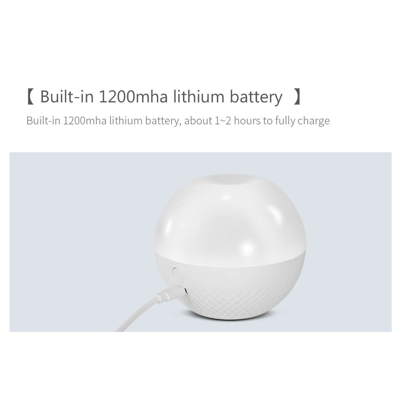 LED Rundkugel-Nachtlicht 16 Farben Fernbedienung Touch Tischlampe 