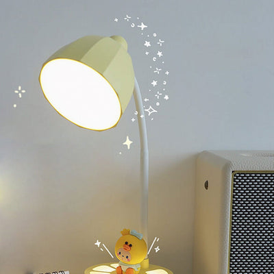 Creative Macaron Cartoon Round LED Eye Care Desk Lamp