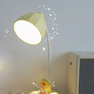 Kreative Macaron-Karikatur-runde LED-Augenpflege-Schreibtischlampe