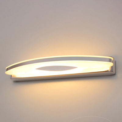 Moderne Acryl-Lampenschirm-wasserdichte gebogene LED-Spiegel-Frontlicht-Wandleuchte-Lampe