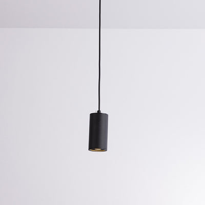 Nordic Minimalist Column Iron Mini 1-Light Pendant Light