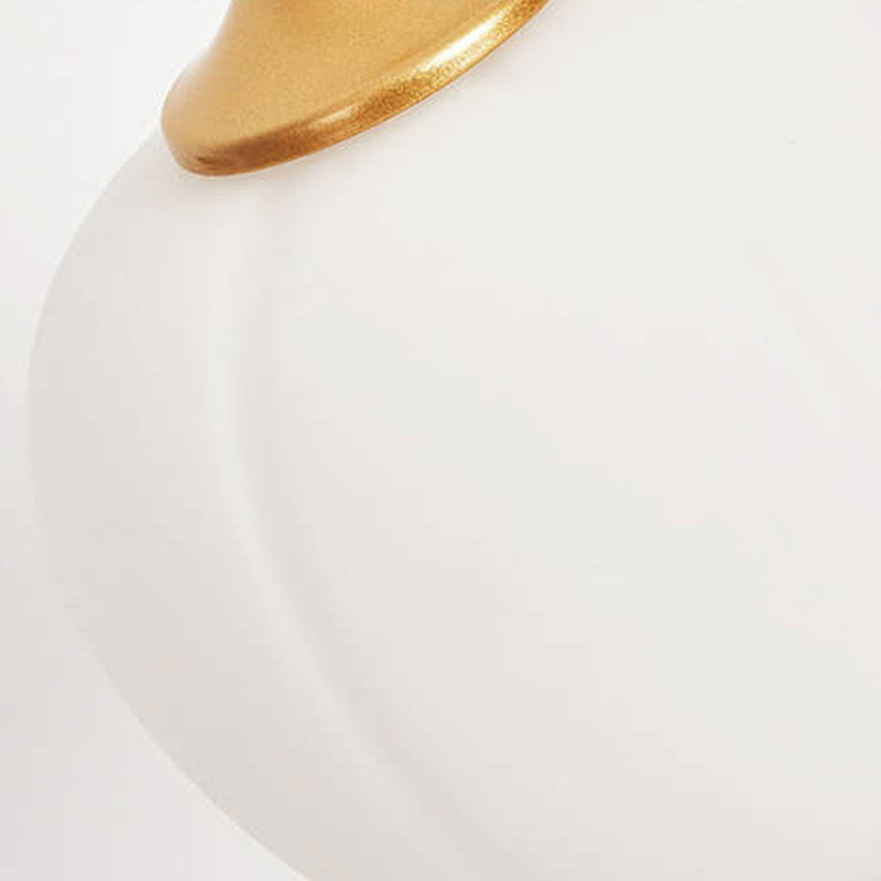 Modern Petal Marble Melting Wax 2-Light Table Lamp