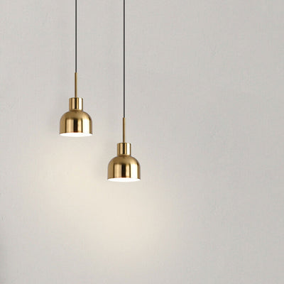 Industrial Iron Simple Bell Shade Design 1-Licht-Pendelleuchte 