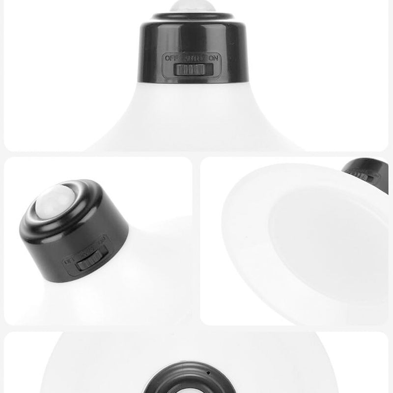 Intelligent Sensor LED Suction Cup Night Light Wall Sconce Lamp