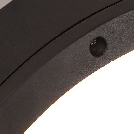 Plafonnier encastré à LED étanche en aluminium rond simple extérieur octogonal 