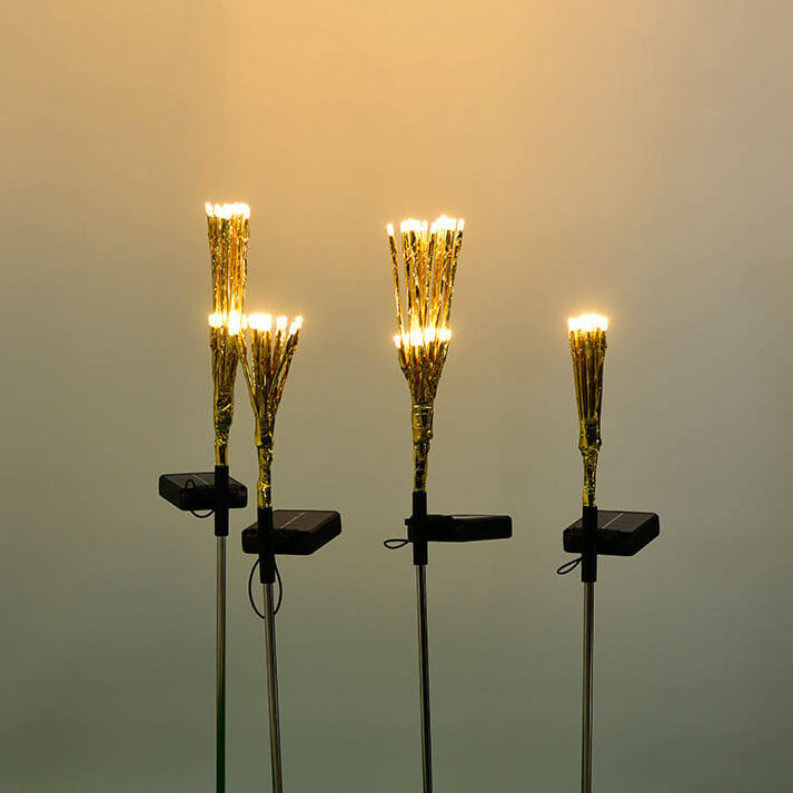 Moderne Solar-Rasen-LED-Gartenboden-Einsatz-Landschaftslicht-Feuerwerks-Lichter im Freien 