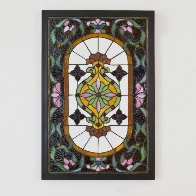 European Tiffany Stained Glass LED Mural Wall Sconce Lamp