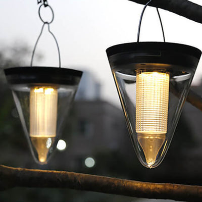 Solar Triangle Cone LED wasserdichtes dekoratives Landschaftslicht im Freien 