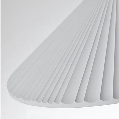Nordic Resin 1-Light Textured Umbrella Pendant Light