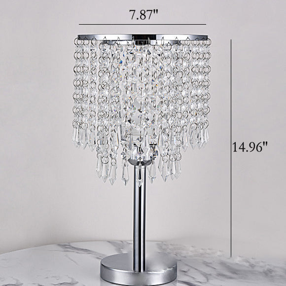 Dekorative minimalistische Kristall-1-Licht-Tischlampe 