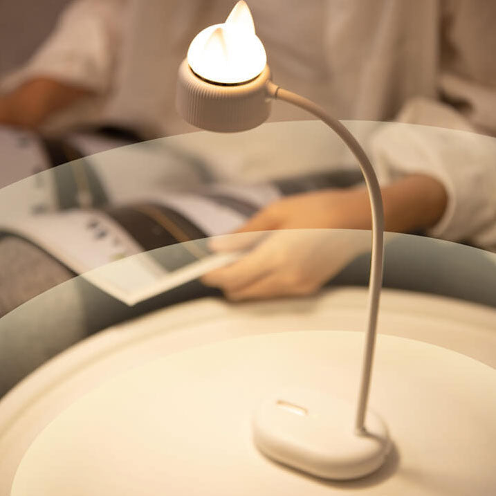 Moderne kreative LED-Nachtleuchte im Cartoon-Katzen-Design als Lese-Tischlampe fürs Schlafzimmer 