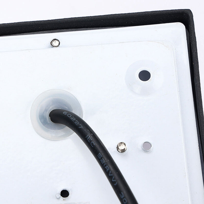 Applique murale LED étanche géométrique courbée moderne pour l&