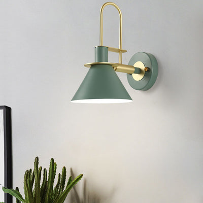 Lampes murales coniques industrielles à 1 lumière 