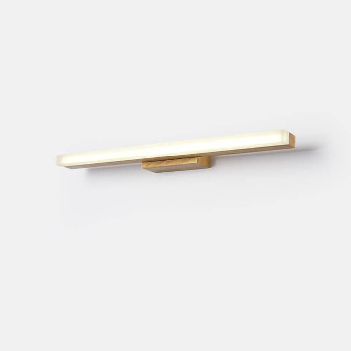 Moderne Holz Lineare LED Spiegel Frontleuchte Wandleuchte Lampen 