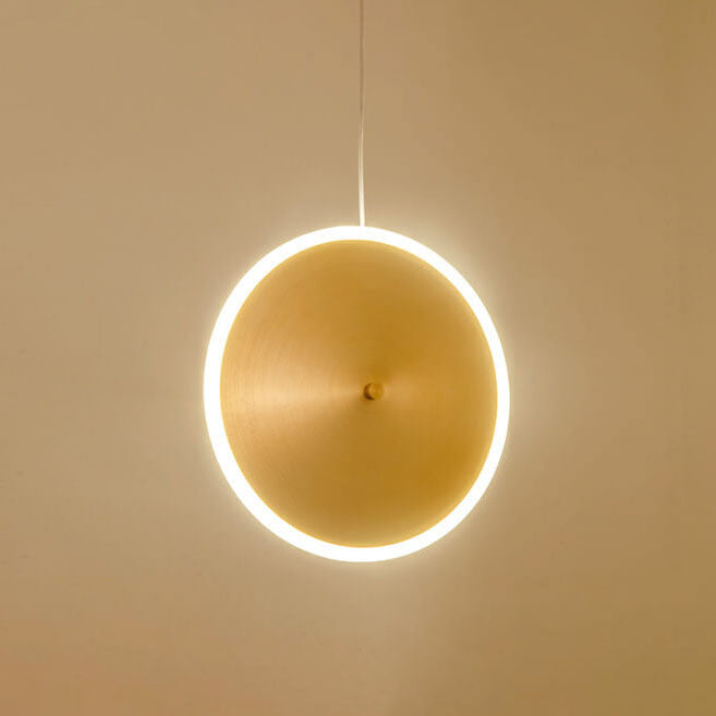 Modern Flying Saucer 1-Light LED Pendant Light