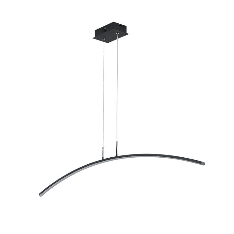 الثريا ذات القوس البسيط الاسكندنافي LED الخطي 