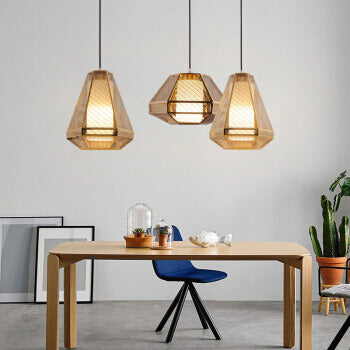 Post-modern Creative Stainless Steel 1-Light Lantern-shaped Pendant Light