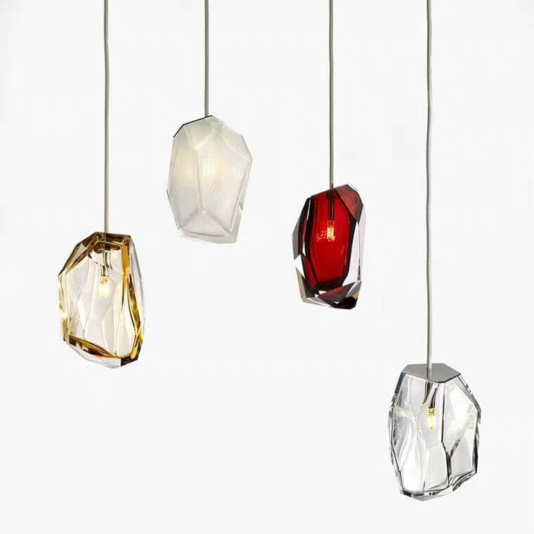 Modern Nordic Colorful Creative Crystal Small 1-Light Pendant Light