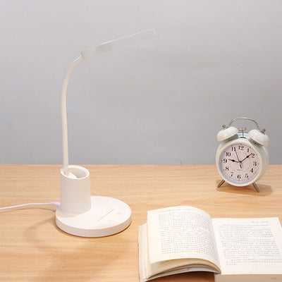 Lampe de Table à Intensité Variable Tactile avec Protection des Yeux Lumière Bleue Minimaliste Moderne 