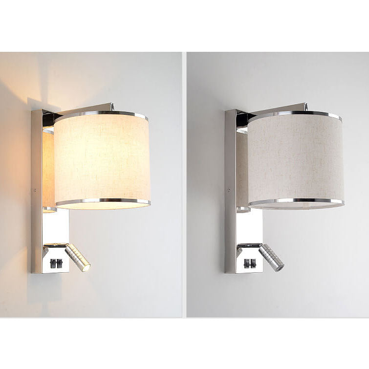 Modern Light Luxury Stainless Steel 1-Light Wall Sconce Lamp