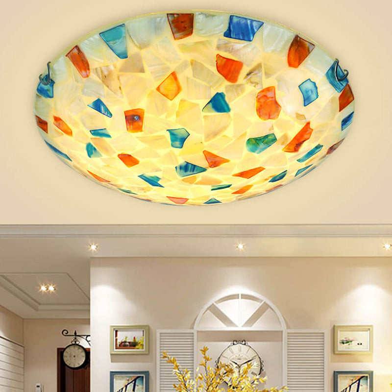 LED-Unterputzleuchte im mediterranen pastoralen kreativen Shell-Design 