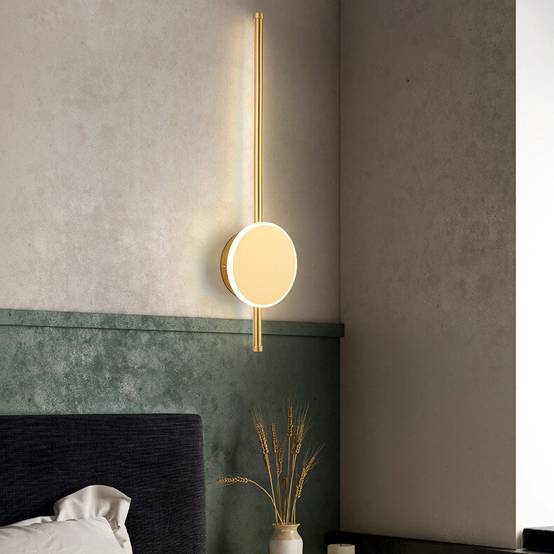 تصميم سيف طويل أكريليك حديث لمصباح حائط LED 