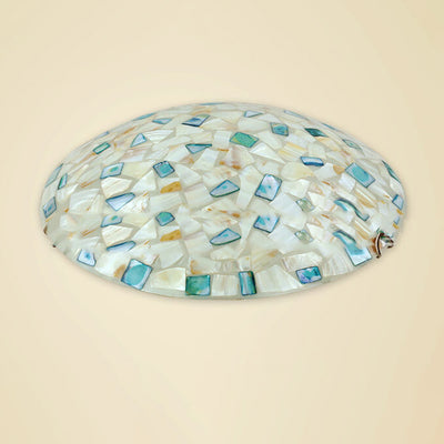 Creative Mediterranean Shell Design 2/3/4-Light Flush Mount Light