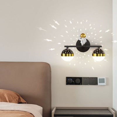 Nordic Creative Astronaut Planet Spotlight LED Wall Sconce Lamp