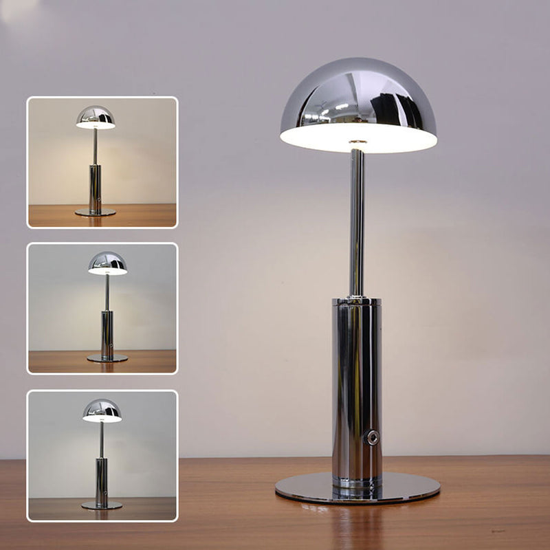 Lampe de table LED rechargeable en fer forgé européen 