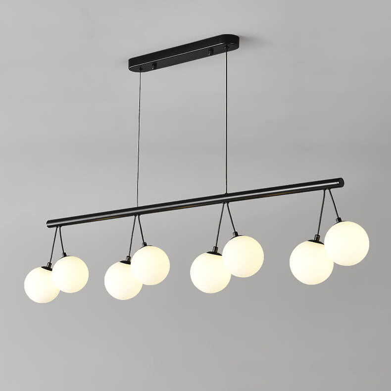 Nordic Creative Straight Row LED-Kronleuchter 