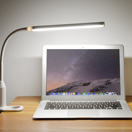 Modern ABS Adjustable Clip LED Table Lamp