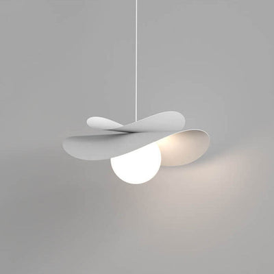 Modern Simple Straw Hat 1-Light Pendant Light