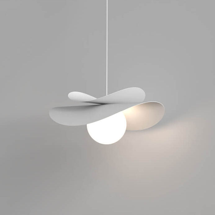 Modern Simple Straw Hat 1-Light Pendant Light