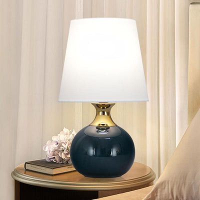 Modern Decorative Ceramic 1-Light Touch Dimming Table Lamp