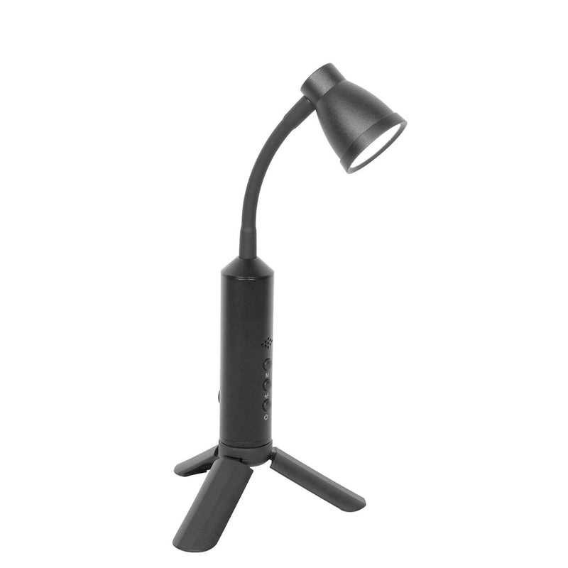 Moderne schwarze Metall-Typ-C LED tragbare Tischlampe 