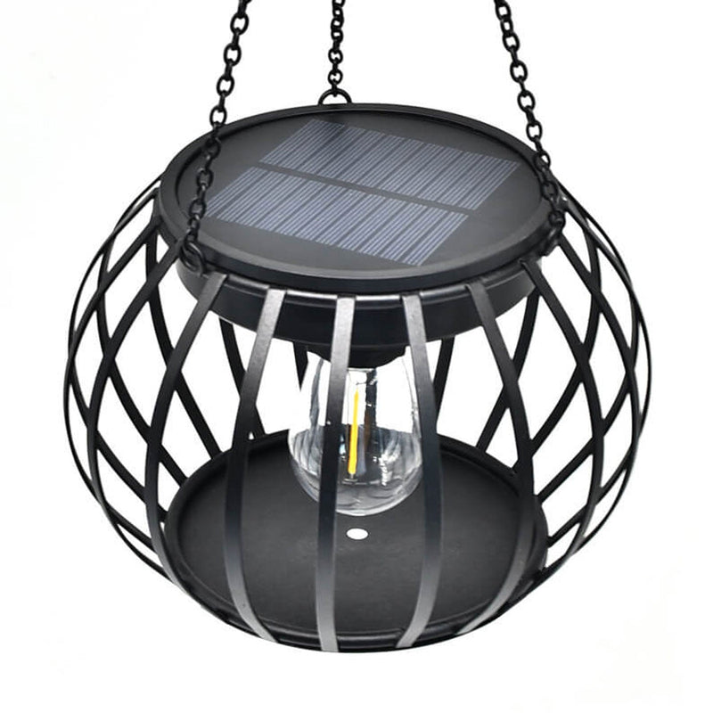 Solar Pumpkin Lantern Design LED Outdoor Hanging Decorative Light