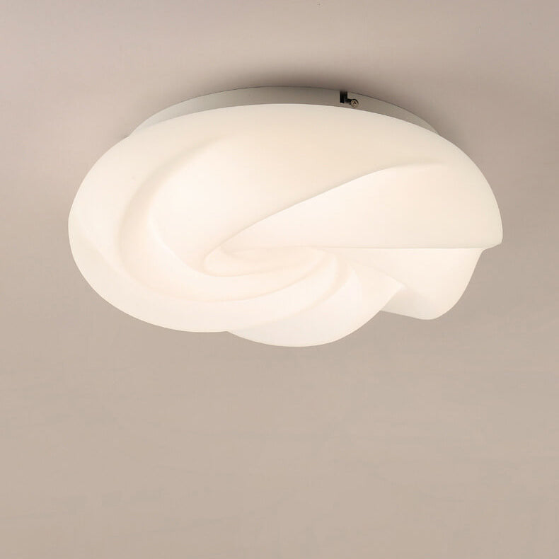 Creative Rose Cloud Design LED Flush Mount Light