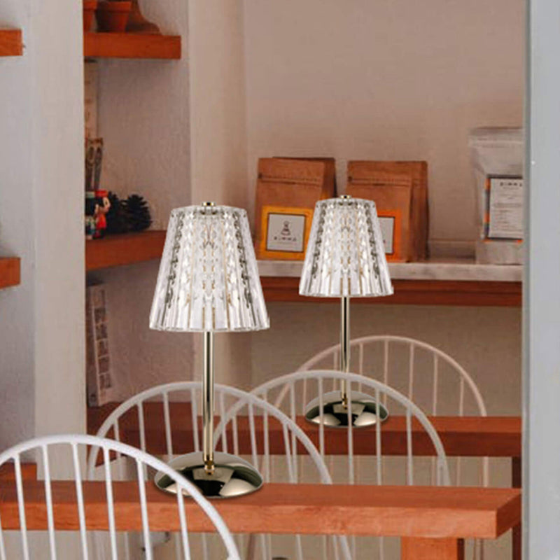 Lampe de Table LED de luxe en alliage d&