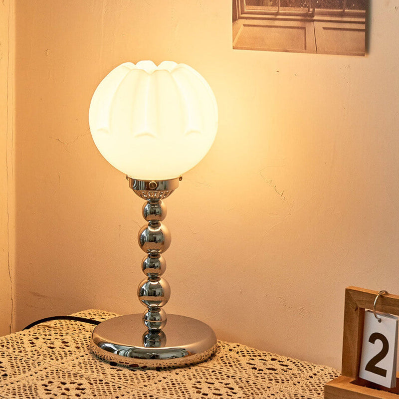Vintage Tart Glass Hardware 1-Light Table Lamp