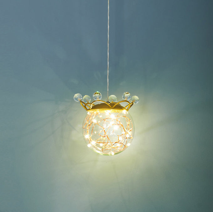 Kreative dekorative Schleierkraut-1-Licht-LED-Pendelleuchte 