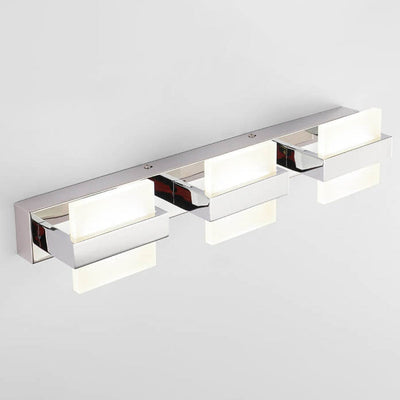 Modern Acrylic Square Combination Design LED Mirror Front Light Wall Sconce Lamp