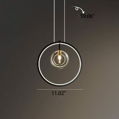 Nordic Simple Iron Art 1/3/5-Light Bubble Chandelier