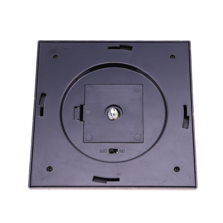 Luz solar moderna y minimalista de plástico para remate de columna, con control inteligente de luz, decorativa para vallas y paisajismo exterior 