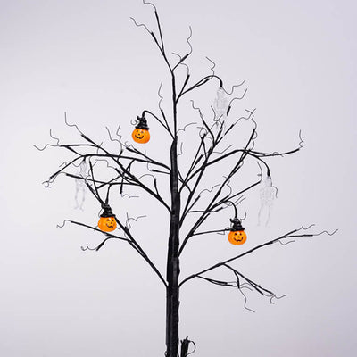 Halloween-Kürbis-Skelett-Baum-Licht-LED-Simulations-Baum-Dekorations-Licht 