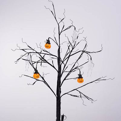 Halloween Pumpkin Skeleton Tree Light LED Simulation Tree Decoration Light