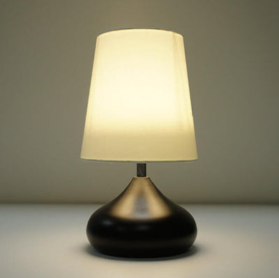 Moderne Einfachheit ABS Lampenschirm Mehrfachschalter Optionen LED Tischlampe 
